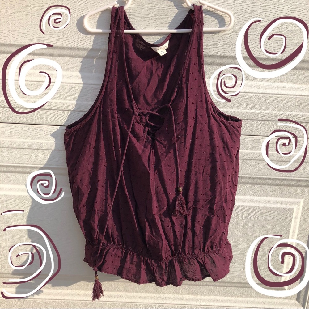 Burgundy Aeropostale TankTop